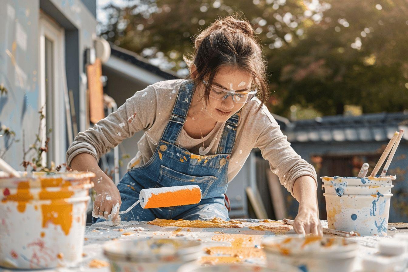 Comment peindre un enduit gratté extérieur : techniques et produits pour repeindre sa façade