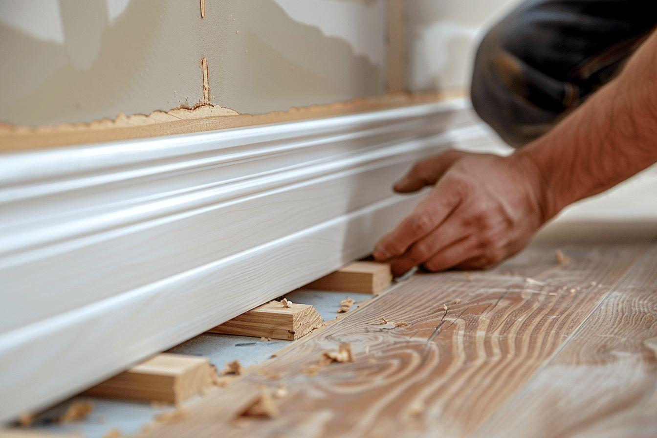 Comment poser des plinthes sur un mur irrégulier : astuces et techniques pour une pose réussie