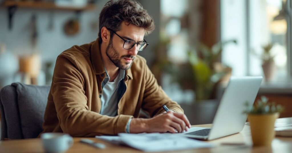 Souscrire une assurance décennale en ligne sur ordinateur portable