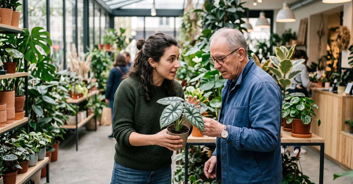 Plante inconnue dans un jardin — c'est quoi cette plante ?